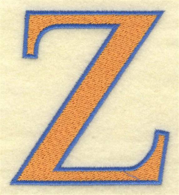 Picture of Zeta Large Machine Embroidery Design