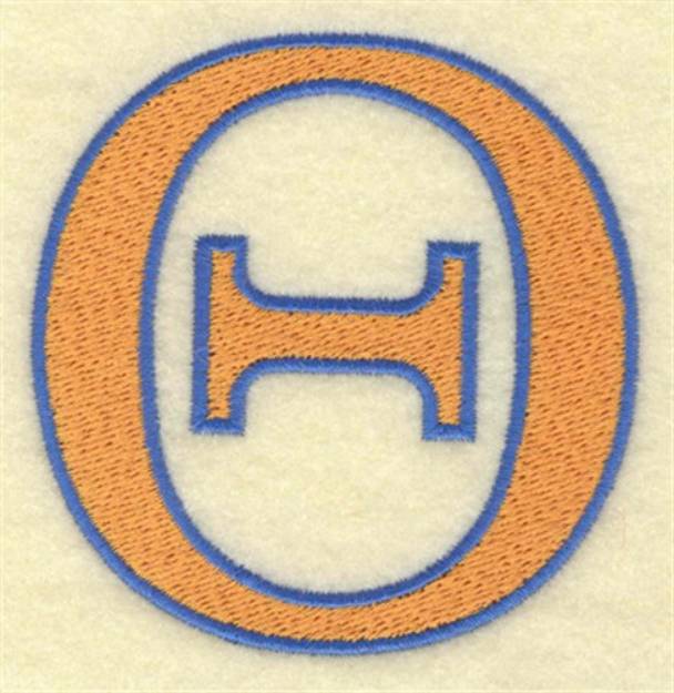 Picture of Theta Large Machine Embroidery Design