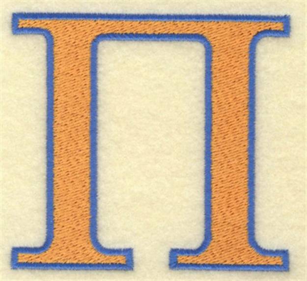 Picture of Pi Large Machine Embroidery Design