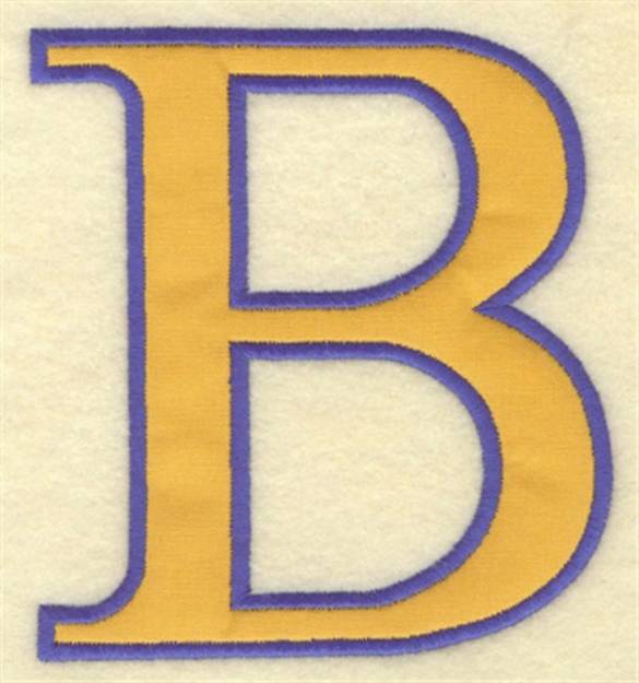 Picture of Beta Small Applique Machine Embroidery Design