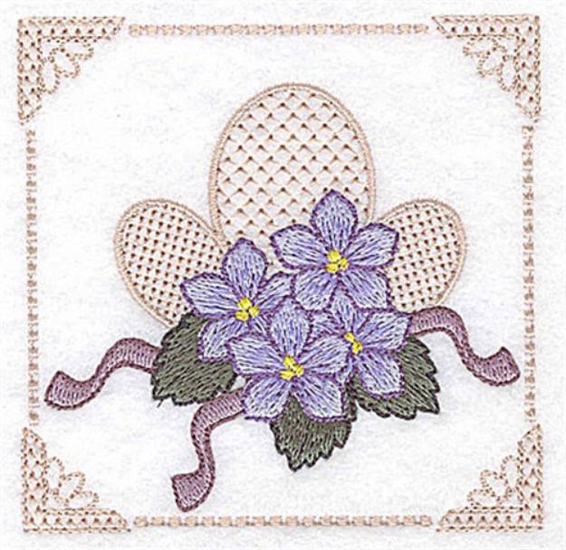 Picture of Floral Design Machine Embroidery Design