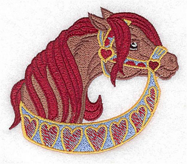 Picture of Carousel Horse Machine Embroidery Design