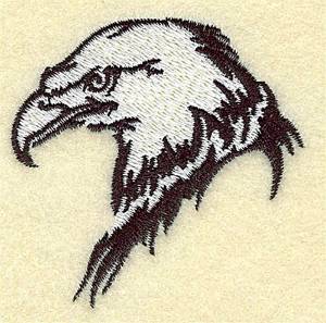 Picture of Eagle Head Machine Embroidery Design