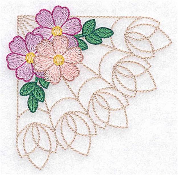 Picture of Blossoms Machine Embroidery Design