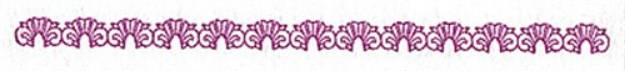 Picture of Scallop Border Machine Embroidery Design