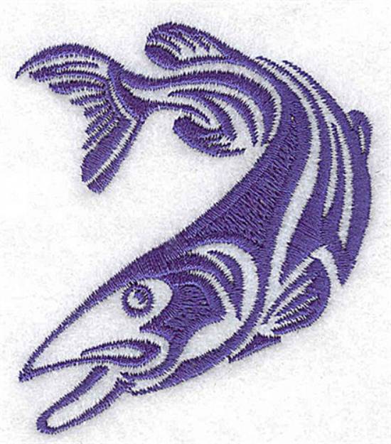 Picture of Game Fish Machine Embroidery Design