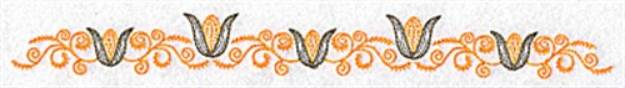 Picture of Corn Border Design Machine Embroidery Design