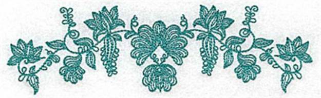 Picture of Heritage Floral Machine Embroidery Design