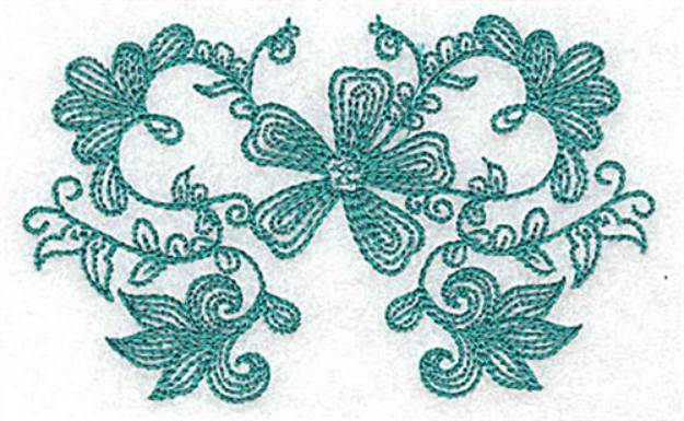 Picture of Heritage Leaf Machine Embroidery Design