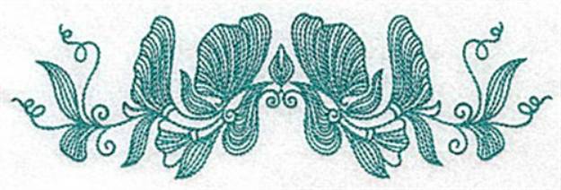 Picture of Heritage Floral Machine Embroidery Design