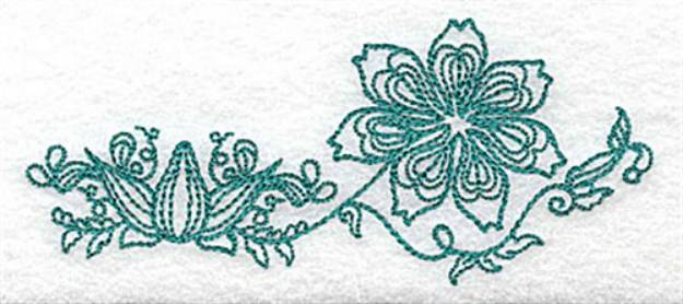 Picture of Heritage Leaf Machine Embroidery Design