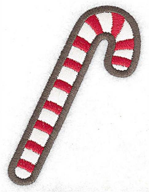 Picture of Candycane Machine Embroidery Design