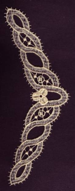 Picture of Swirl Lace Machine Embroidery Design