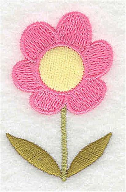 Picture of Flower Applique Machine Embroidery Design