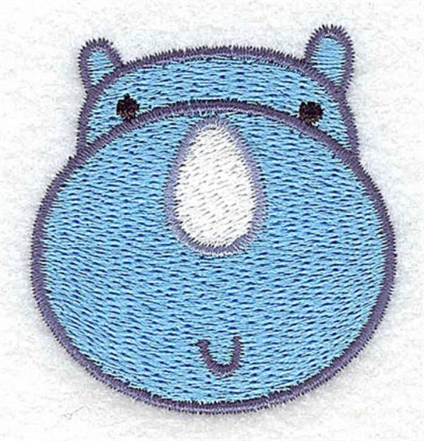 Picture of Rhino Head Machine Embroidery Design