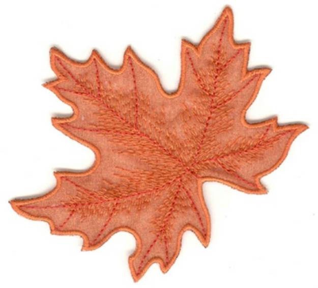 Picture of Maple Leaf Machine Embroidery Design