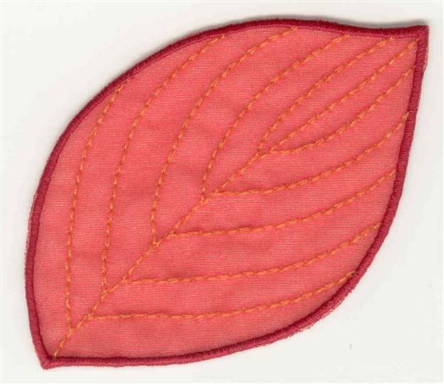 Picture of Dogwood Leaf Machine Embroidery Design