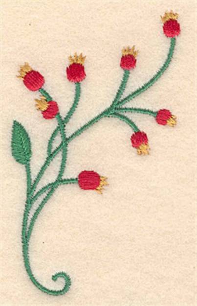 Picture of Christmas Bloom Machine Embroidery Design