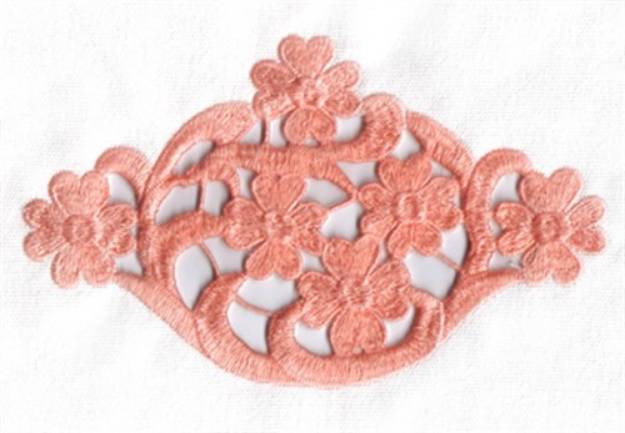 Picture of Cutwork Flowers Machine Embroidery Design