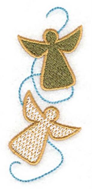 Picture of Angel Border Machine Embroidery Design