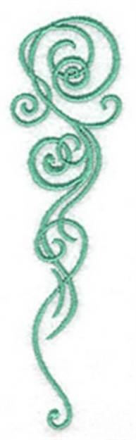 Picture of Swirls Border Machine Embroidery Design