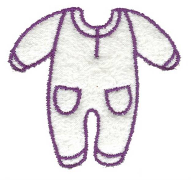 Picture of Sleeper Outline Machine Embroidery Design