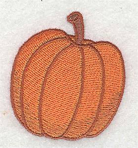 Picture of Pumpkin Machine Embroidery Design