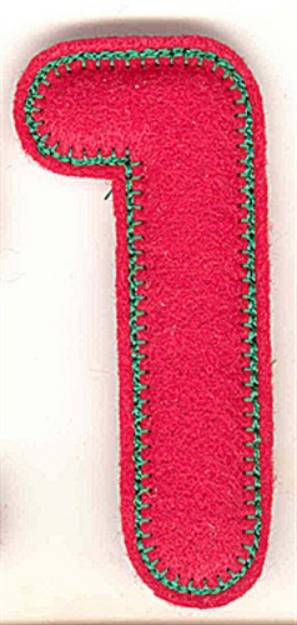 Picture of Puffy Felt 1 Machine Embroidery Design