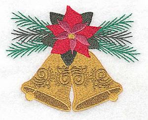 Picture of Christmas Bells Machine Embroidery Design