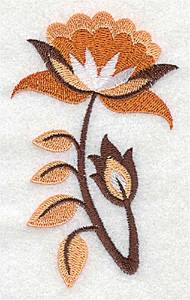 Picture of Jacobean Stem Machine Embroidery Design