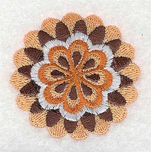 Picture of Flower Machine Embroidery Design