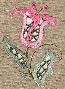 Picture of Blooming Cutwork Machine Embroidery Design