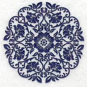 Picture of Lovely Circle Machine Embroidery Design