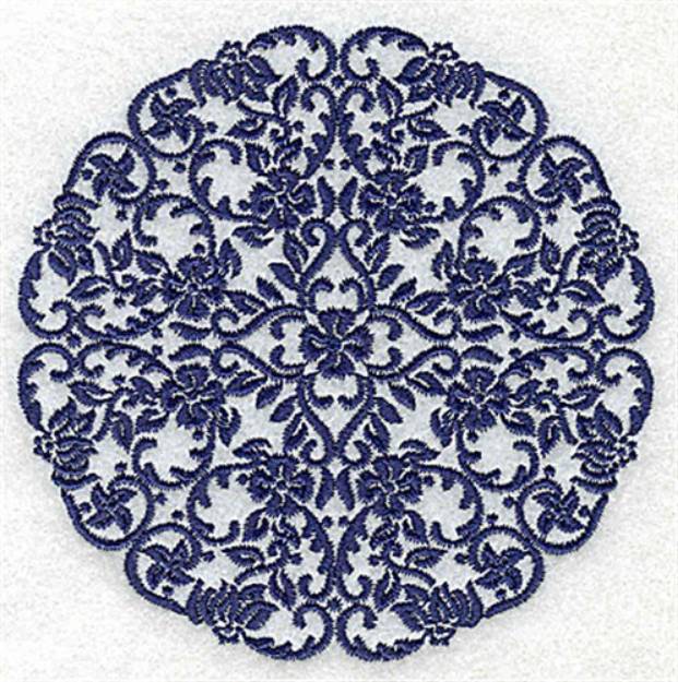 Picture of Intricate Circle Machine Embroidery Design