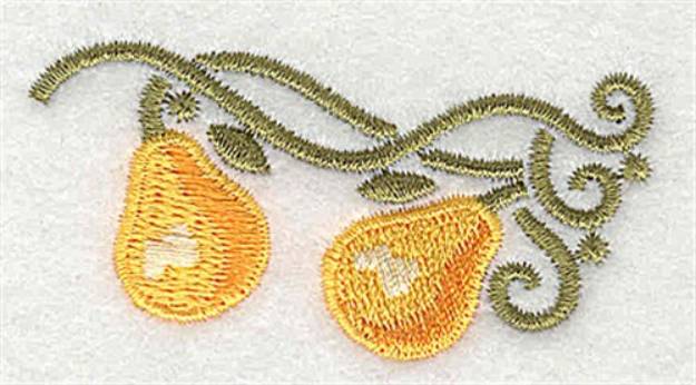 Picture of Pears Machine Embroidery Design