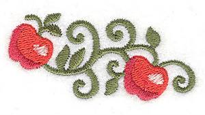 Picture of Apples Machine Embroidery Design