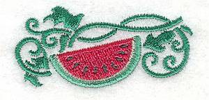 Picture of Watermelon Machine Embroidery Design