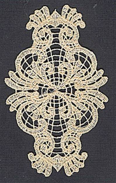 Picture of FSL Elegant Lace Machine Embroidery Design