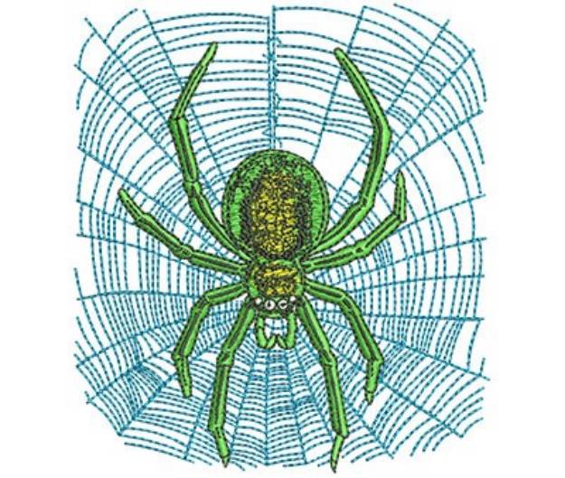 Picture of Halloween Spider  Machine Embroidery Design