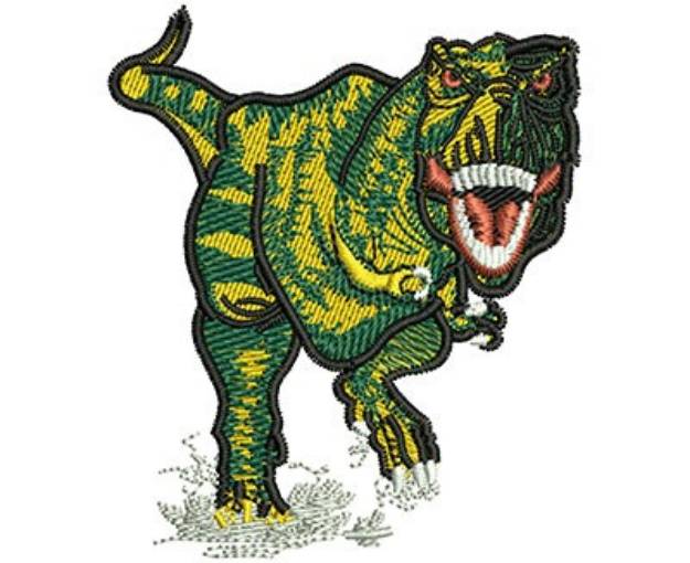 Picture of T-Rex Machine Embroidery Design