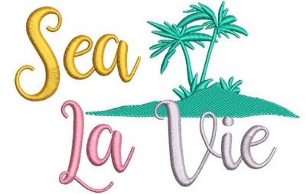 Picture of Sea La Vie Machine Embroidery Design