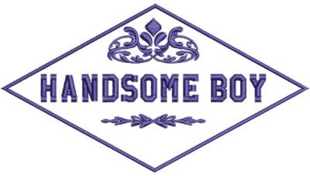 Picture of Handsome Boy Machine Embroidery Design