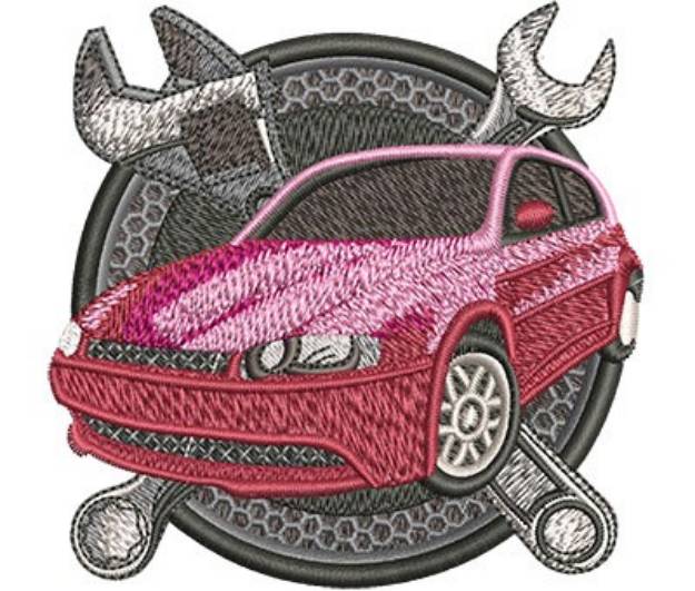 Picture of Mechanic Design Machine Embroidery Design