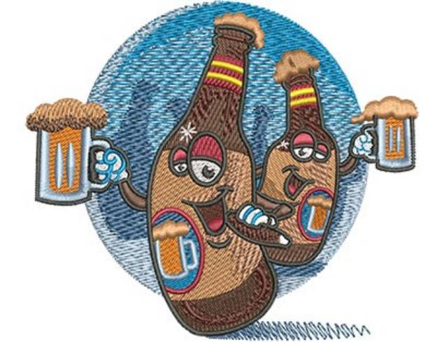 Picture of BEERS BACHELOR PARTY Machine Embroidery Design