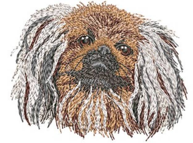 Picture of PEKINGESE Machine Embroidery Design