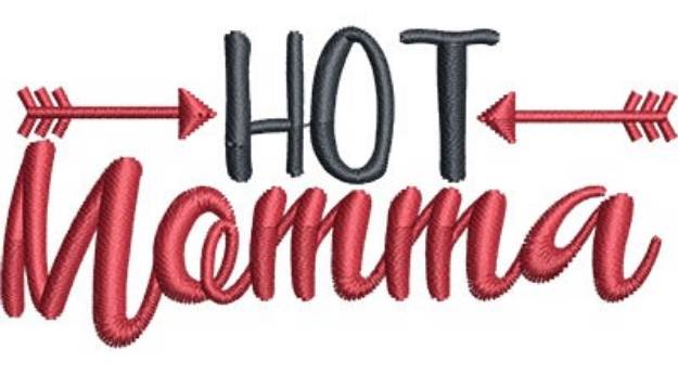 Picture of Hot Momma Machine Embroidery Design