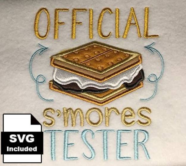 Picture of CA officialsmorestester Machine Embroidery Design