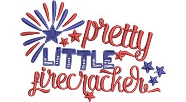 Picture of Pretty Little Firecracker Machine Embroidery Design