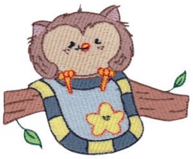 Picture of Baby Owl Machine Embroidery Design