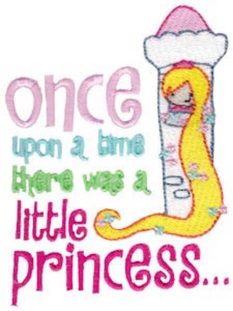 Picture of Little Princess Machine Embroidery Design